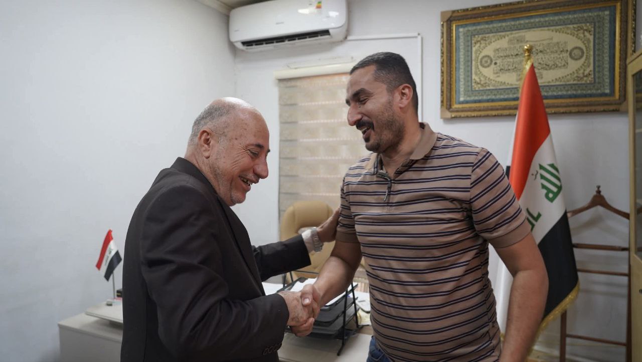 The Central Library Welcomes the Dean of the College of Nursing at the University of Tikrit