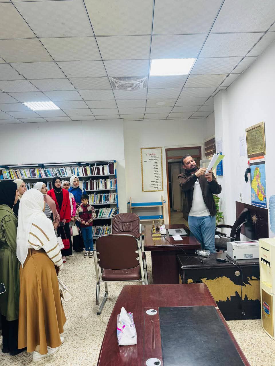 On 25 November 2025, students from the College of Education for Women 