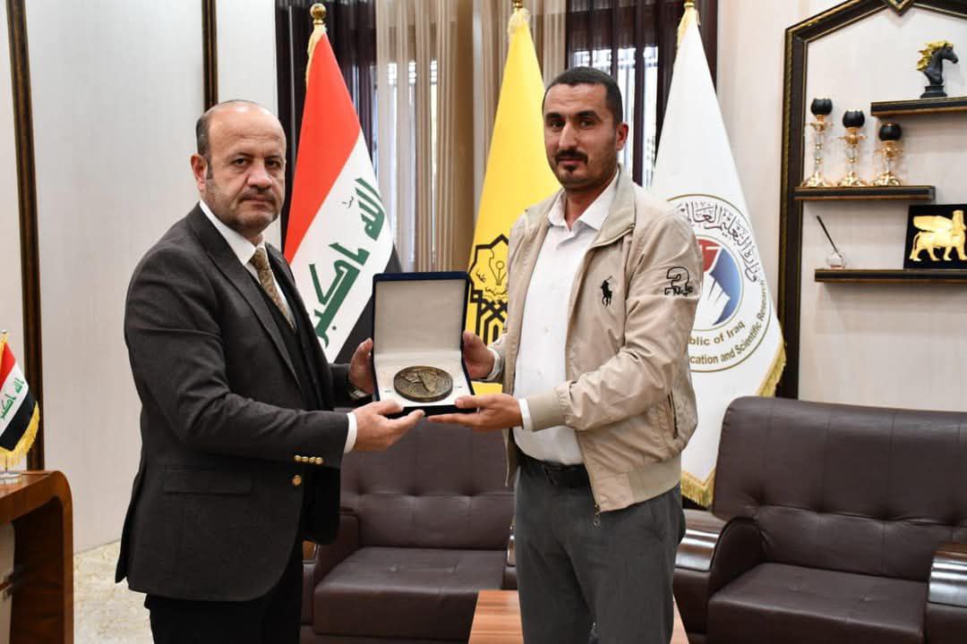 Assistant Lecturer Abdul Latif Sharif Shihab assumes the duties of Secretary-General of the Central Library.