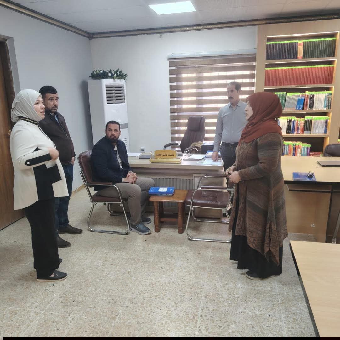 the staff of the General Secretariat of the Central Library paid a visit today, 22/12/2025