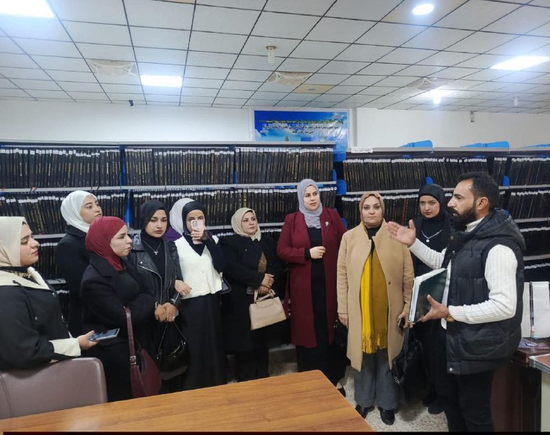 visit from students of the College of Education for Women / Department of History