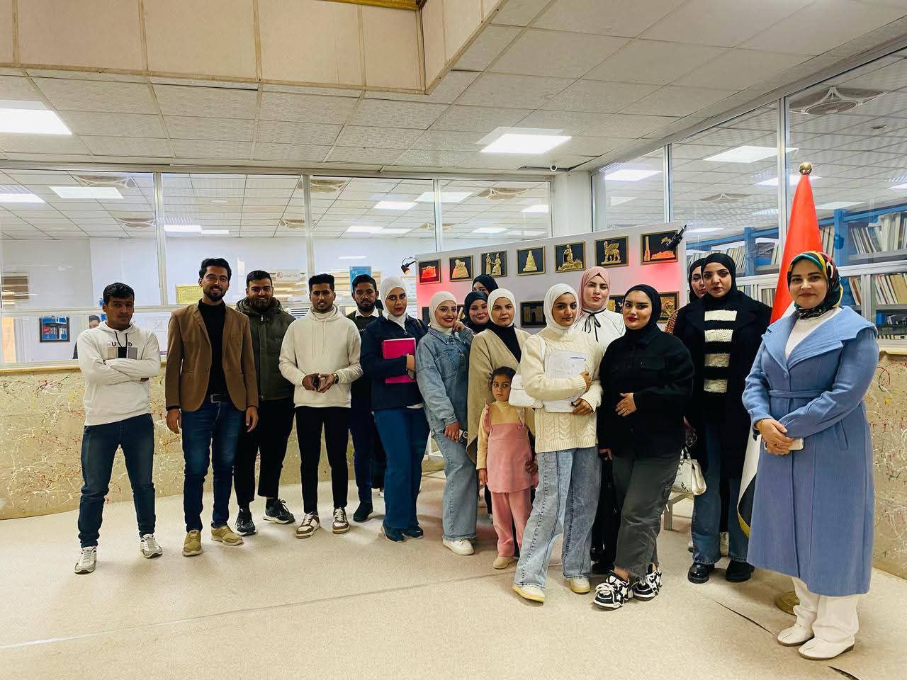 An Academic Visit Was Conducted for Students of the College of Arts, Department of Arabic Language